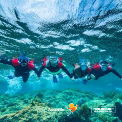 Coral Bay nổi tiếng với làn nước trong xanh và rạn san hô Ningaloo tuyệt đẹp, là điểm lý tưởng để lặn biển và khám phá đại dương.