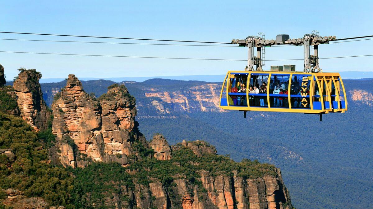 Blue Mountains với dãy núi đá sa thạch