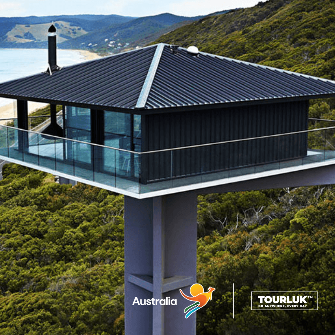 Pole House Great Ocean Road cliff house Australia ocean view architecture.