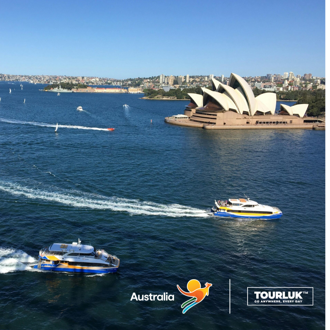Nhà hát Opera Sydney và các chuyến phà trên vịnh Sydney Harbour, Úc