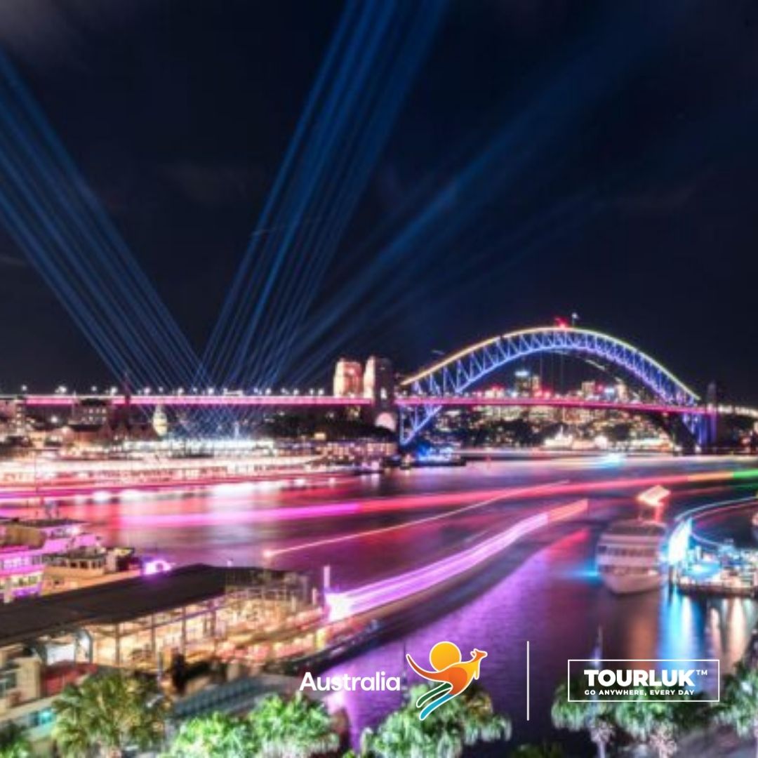 Khung cảnh Vivid Sydney vào nhịp đêm sôi động